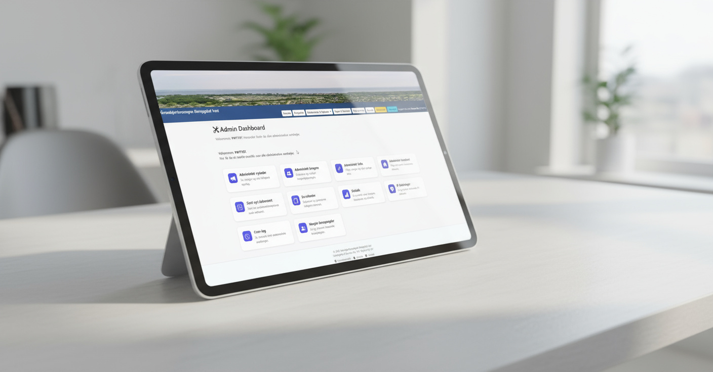 Responsiv visning på mobil